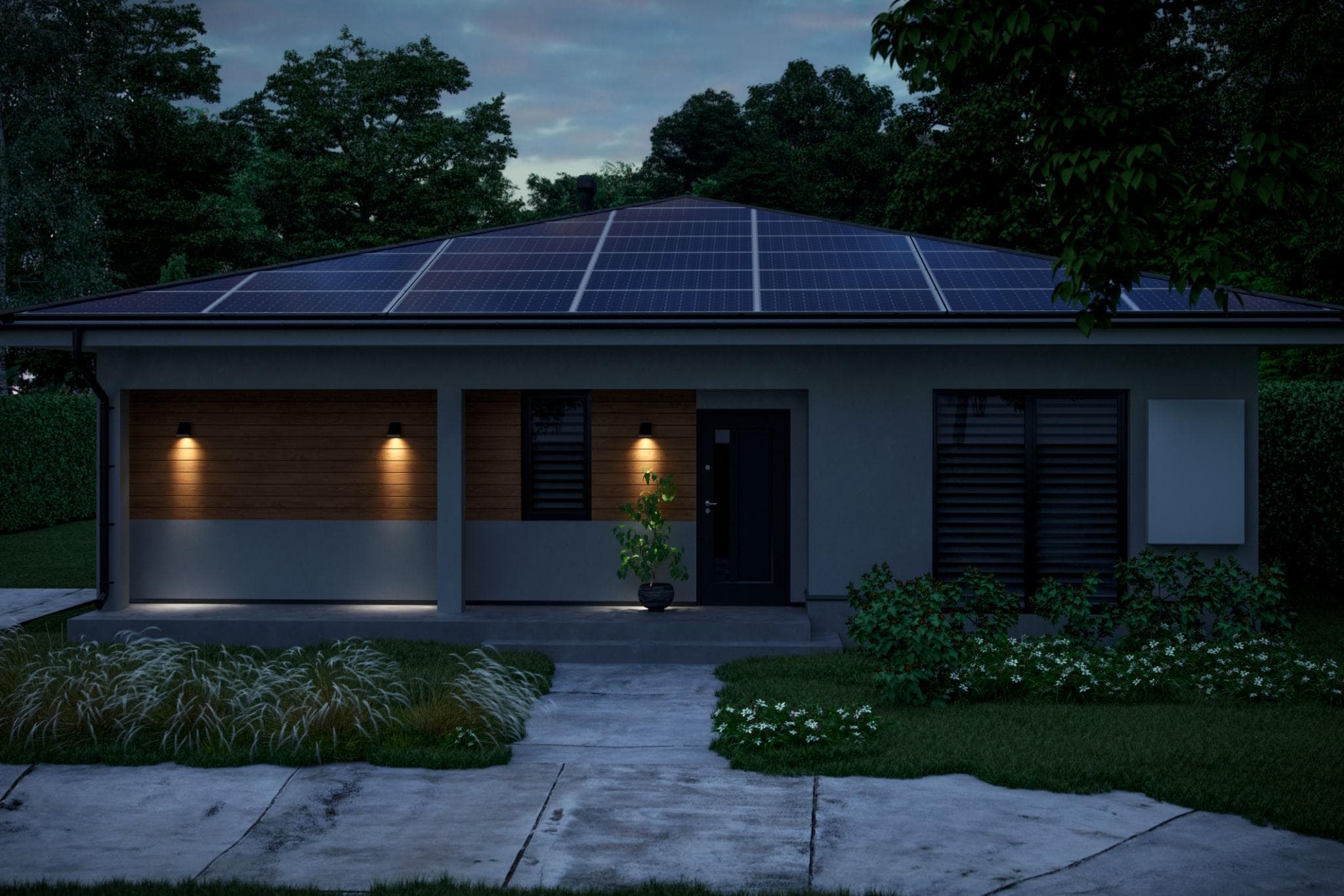 Solarprojekt Einfamilienhaus im Raum Heilbronn